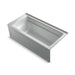 KOHLER K-1949-GHRAW Archer 66" x 32" alcove Heated BubbleMassage air bath with Bask heated surface, right drain