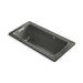KOHLER K-1949-GHW Archer 66" x 32" drop-in Heated BubbleMassage air bath with Bask heated surface
