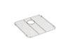 KOHLER K-5184 Iron/Tones Stainless steel sink rack, 12-7/8" x 14-11/16"