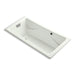 KOHLER K-865-GHNY Tea-for-Two 71-3/4" x 36" drop-in Heated BubbleMassage