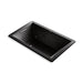 KOHLER K-1849-JH Underscore 60" x 36" drop-in heated whirlpool bath