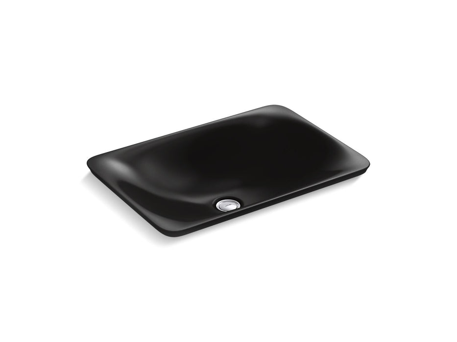 KOHLER K-7799 Carillon 21-1/4" rectangular drop-in bathroom sink, no overflow