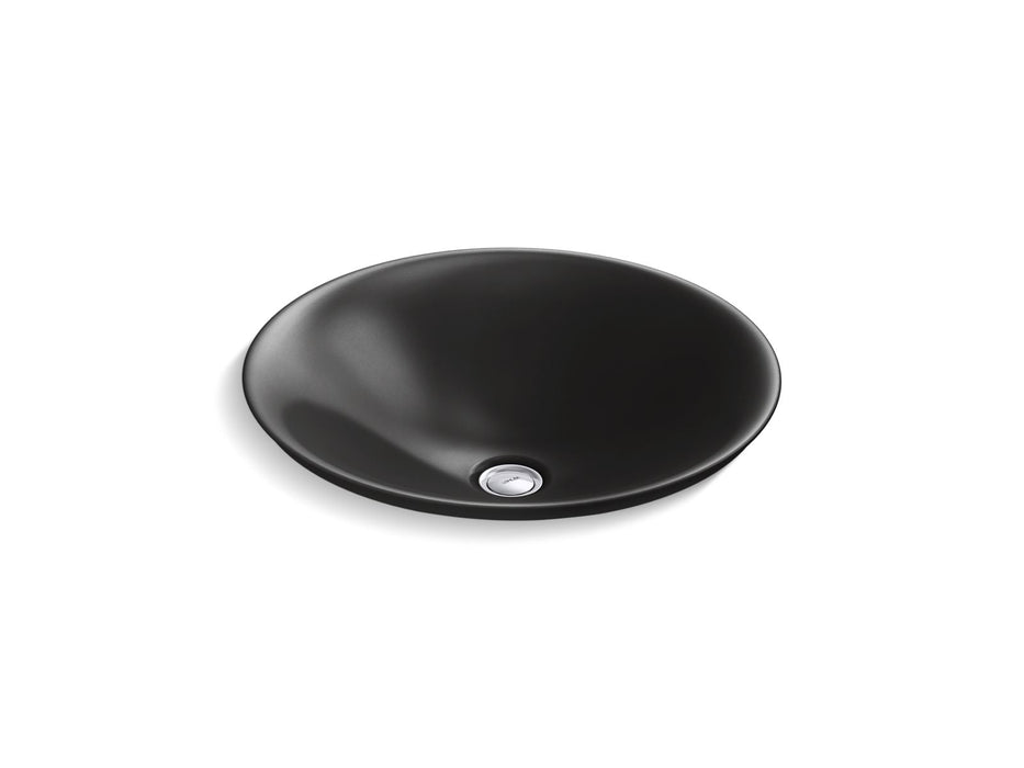 KOHLER K-7806 Carillon 17-3/4" round drop-in bathroom sink, no overflow