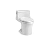 KOHLER K-4007 San Souci One-piece round-front toilet, 1.28 gpf