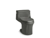 KOHLER K-4007 San Souci One-piece round-front toilet, 1.28 gpf