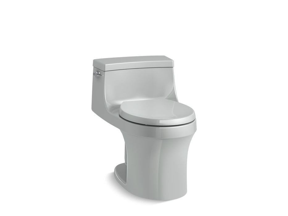 KOHLER K-4007 San Souci One-piece round-front toilet, 1.28 gpf