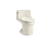 KOHLER K-4007 San Souci One-piece round-front toilet, 1.28 gpf