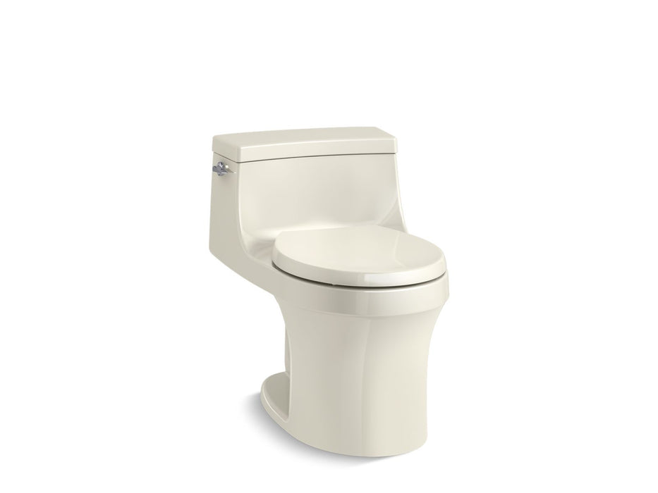 KOHLER K-4007 San Souci One-piece round-front toilet, 1.28 gpf