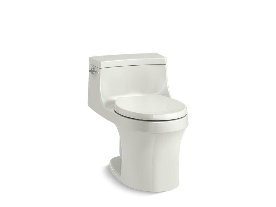 KOHLER K-4007 San Souci One-piece round-front toilet, 1.28 gpf
