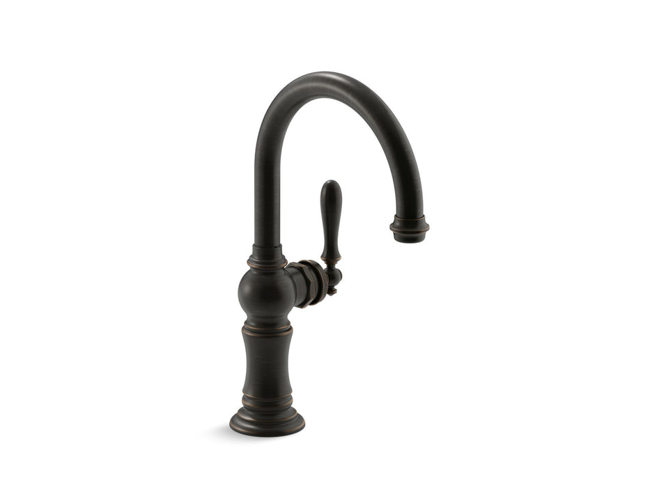 KOHLER Artifacts Single-handle kitchen sink faucet
