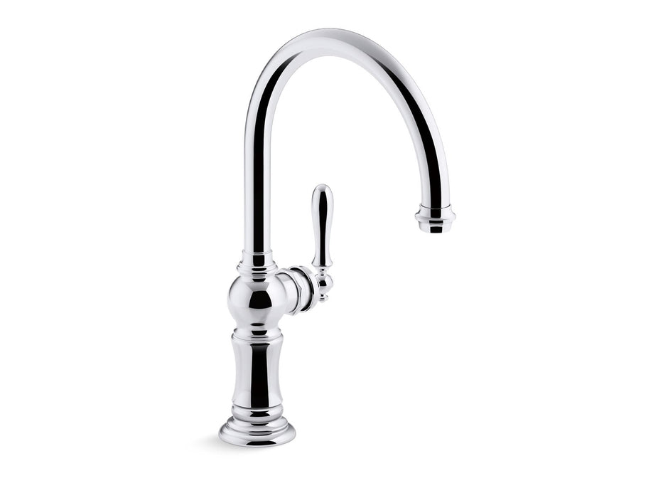 KOHLER Artifacts Single-handle kitchen sink faucet
