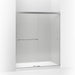 KOHLER K-707200-L Revel Sliding shower door, 70" H x 56-5/8 - 59-5/8" W, with 1/4" thick Crystal Clear glass
