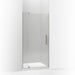 KOHLER K-707516-L Revel Pivot shower door, 74" H x 31-1/8 - 36" W, with 5/16" thick Crystal Clear glass