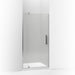 KOHLER K-707516-L Revel Pivot shower door, 74" H x 31-1/8 - 36" W, with 5/16" thick Crystal Clear glass