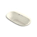 KOHLER K-5716-GH Underscore 66" x 36" drop-in Heated BubbleMassage air bath