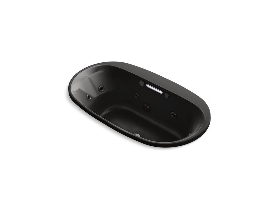 KOHLER K-5716-XHGH Underscore 65-1/2" x 35-3/4" drop-in Heated BubbleMassage air bath with whirlpool