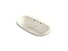 KOHLER K-5716-XHGH Underscore 65-1/2" x 35-3/4" drop-in Heated BubbleMassage air bath with whirlpool