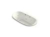 KOHLER K-5716-XHGH Underscore 65-1/2" x 35-3/4" drop-in Heated BubbleMassage air bath with whirlpool