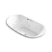 KOHLER K-5718-JH Underscore 72" x 42" drop-in heated whirlpool bath