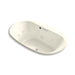 KOHLER K-5718-JH Underscore 72" x 42" drop-in heated whirlpool bath