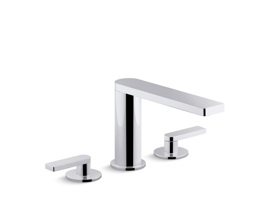 KOHLER K-73060-4 Composed Widespread bathroom sink faucet with Lever handles, 1.2 gpm