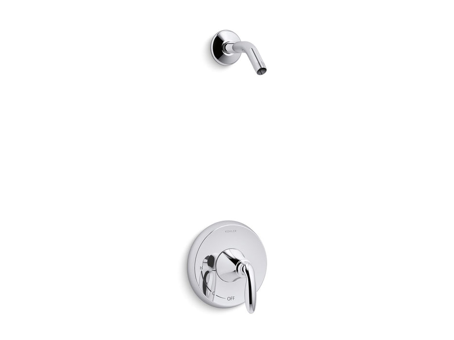KOHLER K-PLS15611-4 Coralais Shower valve trim with lever handle, less showerhead, project pack