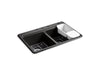 KOHLER K-8679-4A2 Riverby 33" top-mount double-bowl workstation kitchen sink