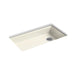 KOHLER K-8689-5U Riverby 33" undermount single-bowl kitchen sink