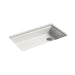 KOHLER K-8689-5U Riverby 33" undermount single-bowl kitchen sink