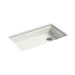 KOHLER K-8689-5U Riverby 33" undermount single-bowl kitchen sink