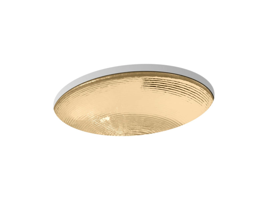 KOHLER K-2741 Whist 19" oval undermount bathroom sink, no overflow
