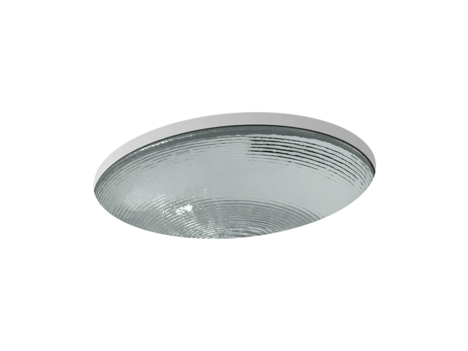 KOHLER K-2741 Whist 19" oval undermount bathroom sink, no overflow