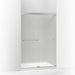 KOHLER K-707106-D3 Revel Sliding shower door, 76" H x 44-5/8 - 47-5/8" W, with 5/16" thick Frosted glass