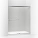 KOHLER K-707200-D3 Revel Sliding shower door, 70" H x 56-5/8 - 59-5/8" W, with 1/4" thick Frosted glass