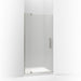 KOHLER K-707500-D3 Revel Pivot shower door, 70" H x 27-5/16 - 31-1/8" W, with 1/4" thick Frosted glass