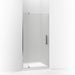 KOHLER K-707510-D3 Revel Pivot shower door, 70" H x 31-1/8 - 36" W, with 1/4" thick Frosted glass