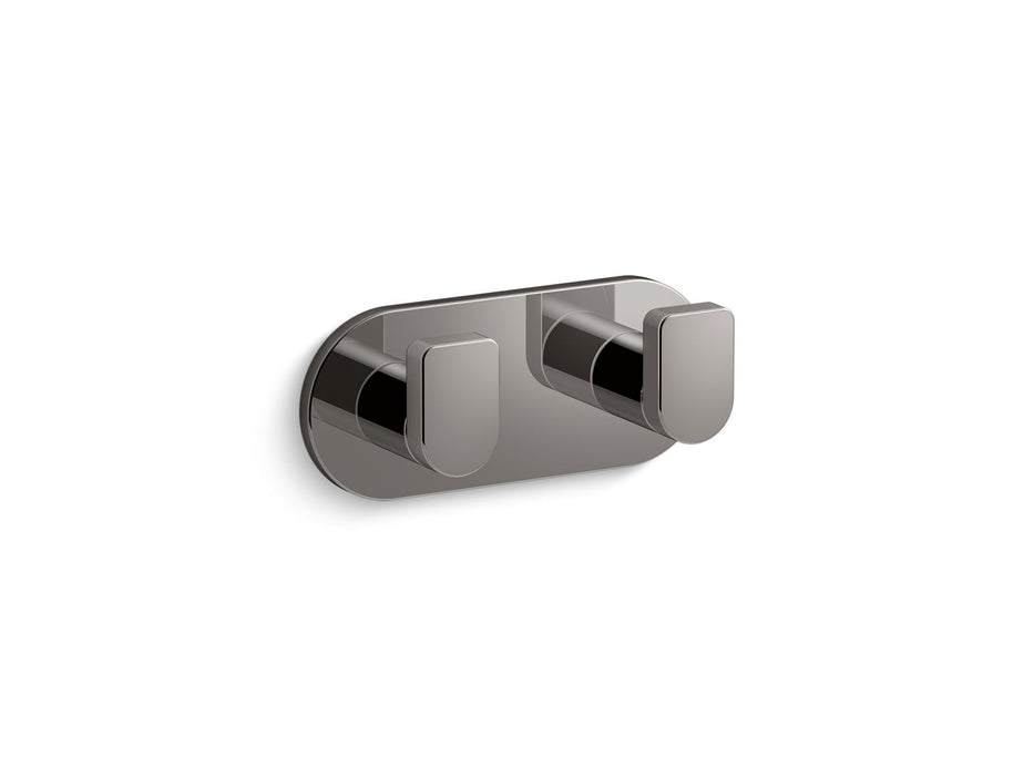KOHLER K-73146 Composed Double robe hook