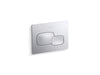 KOHLER K-5413 Cue Flush actuator plate for 2"x 4" in-wall tank and carrier system
