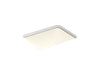 KOHLER K-20000 Caxton 20-1/2" rectangular undermount bathroom sink