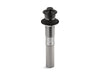 KOHLER K-7127 Bathroom sink drain with non-removable metal stopper and without overflow