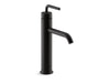 KOHLER K-14404-4A Purist Tall single-handle bathroom sink faucet with Lever handle, 1.2 gpm
