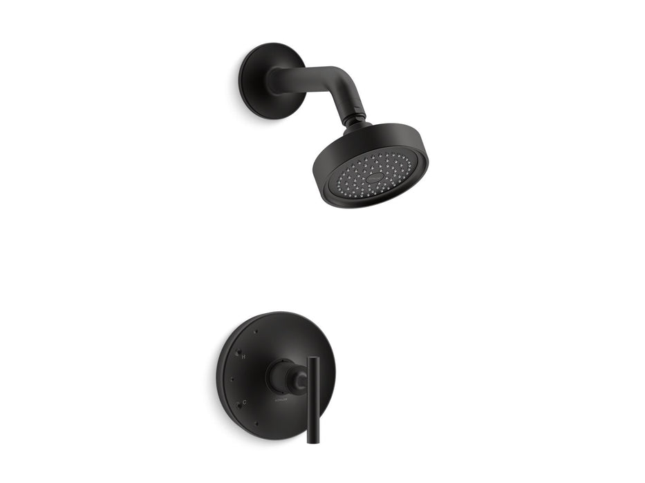 KOHLER Purist Rite-Temp shower trim kit with lever handle, 2.5 gpm