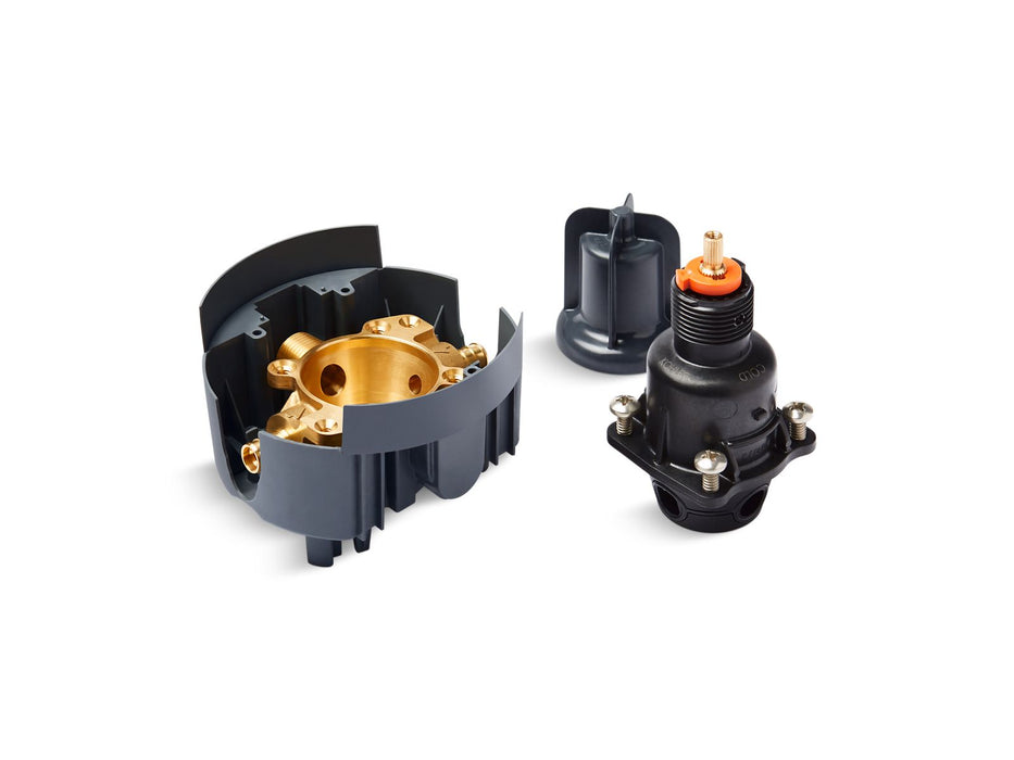 KOHLER K-P8304-PX Rite-Temp Valve body and pressure-balancing cartridge kit with PEX crimp connections, project pack