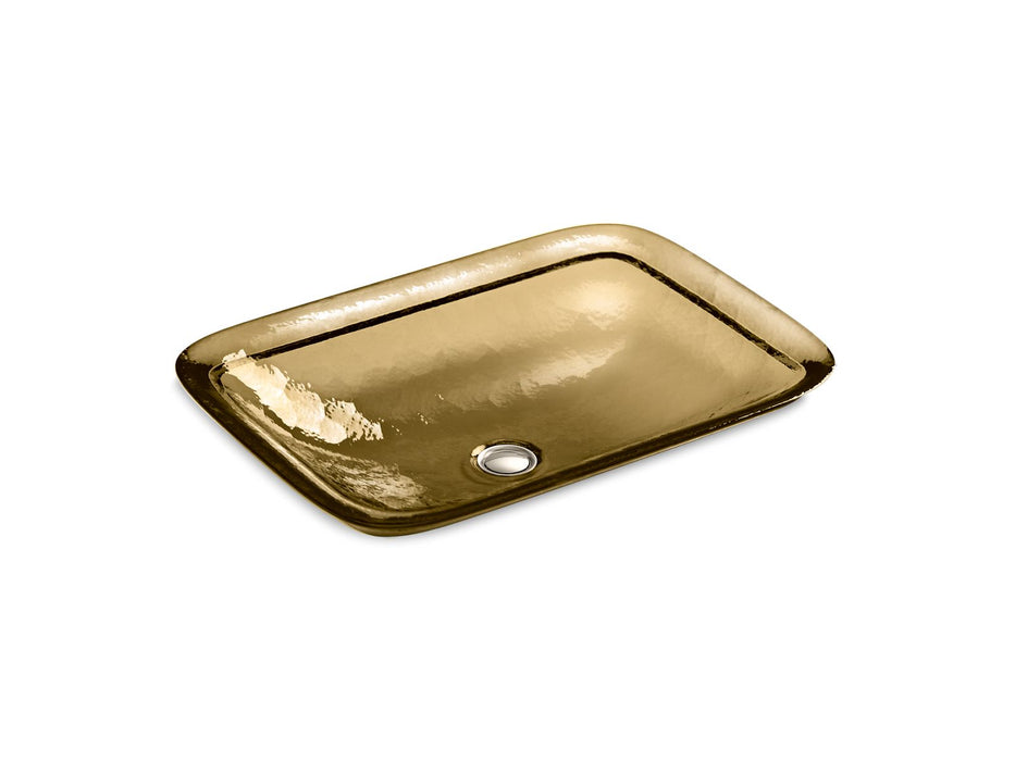 KOHLER K-2773 Inia 20-3/4" rectangular drop-in bathroom sink, no overflow