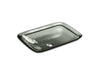 KOHLER K-2773 Inia 20-3/4" rectangular drop-in bathroom sink, no overflow