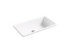 KOHLER K-5707 Iron/Tones 33" top-/undermount single-bowl kitchen sink