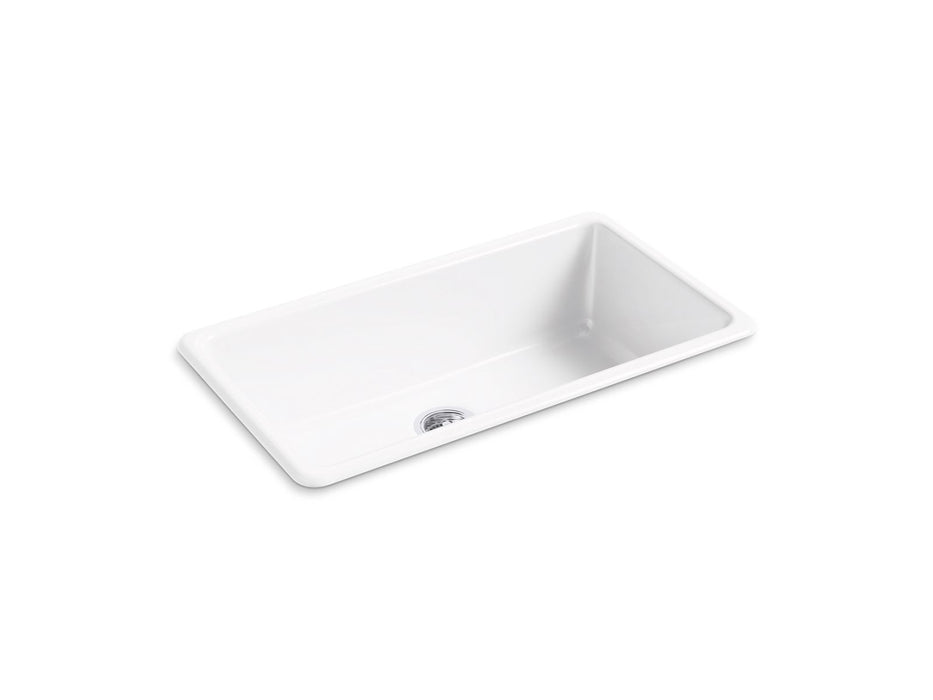 KOHLER K-5707 Iron/Tones 33" top-/undermount single-bowl kitchen sink