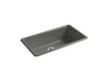 KOHLER K-5707 Iron/Tones 33" top-/undermount single-bowl kitchen sink