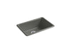KOHLER K-5708 Iron/Tones 27" top-/undermount single-bowl kitchen sink