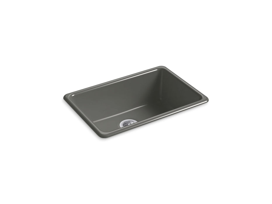 KOHLER K-5708 Iron/Tones 27" top-/undermount single-bowl kitchen sink